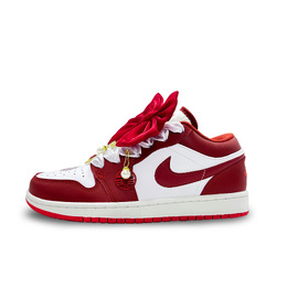 Баскетбольные кроссовки Air 1 Vintage Unisex Low-Top White Jordan fj3459-160{team393-天赐良缘} | red
