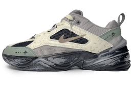 Кроссовки M2K Chunky унисекс с низким верхом серый/желтый/зеленый/черный Nike bv0074-001(team285-男女款星月漫游) | gray