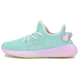 Кроссовки Yeezy Boost 350 V2 Lifestyle унисекс с низким верхом белого/синего/розового цвета Adidas, синий/розовый hq6316(team335-108甜心之翼) | blue pink