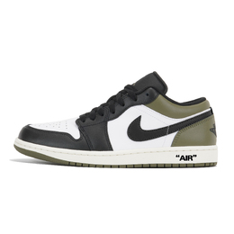 Кроссовки Air Jordan 1 Vintage Basketball Shoes Unisex Low-Top Black 553558-092(team210-光辉之地) | white