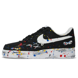 Кроссовки Nike Air Force 1 Skateboard Shoes Women's Low-Top White, белый dd8959-100(team651-女款低帮捣蛋熊板鞋) | black