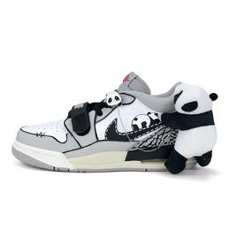 Баскетбольные кроссовки Legacy 312 Vintage Unisex Low-Top Black/White/Grey Jordan cd9054-101(team405-别碰我熊猫1) | white gray black