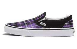 Кроссовки Vans Slip-on Skateboarding Shoes Unisex, фиолетовый vn000bvzpca | black/purple