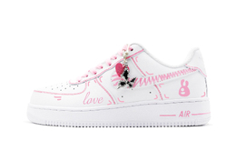 Мужские кроссовки для скейтбординга Nike Air Force 1, Chalk White cw2288-111(team140-粉色漫画) | chalk white