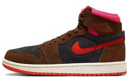 1 High Zoom Air CMFT 2 Cacao Wow Picante Red Women's, кроссовки женские Jordan, коричневый/черный dv1305-206 | brown black