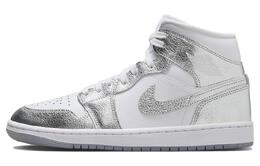 1 Mid SE Metallic Silver Women's, кроссовки женские Jordan, цвет White Silver fn5031-100 | white silver