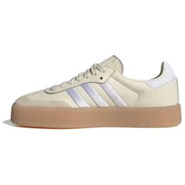 Кроссовки Adidas Sambae Wonder White Gum, бежевый id0434 | iridescent white/cloud white/metallic silver