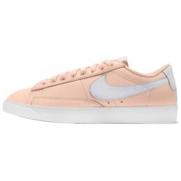 Кроссовки для скейтбординга Blazer женские с низким верхом Chalk White Nike aa3961-800 | pink/white