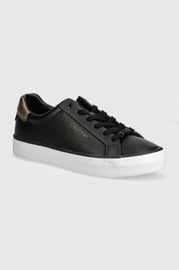Кроссовки Calvin Klein VULC LACE UP SAFF FOX W/MET BT, черный 9byh-obd0p7_99x | nero