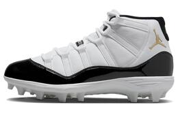 Кроссовки 11 Mid TD Cleat DMP Gratitude Jordan, белый/черный fv5374-107 | white/black