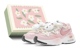 Кроссовки Air Max Fusion Lifestyle женские с низким верхом белого цвета Nike, розовый cj1671-100(teams-彩虹小兔cj女s-box) | pink