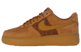 Nike Кастомизированные кроссовки Air Force 1 Skateboard Shoes Unisex, коричневый cj9179-200(team10-满腹经纶) | tan