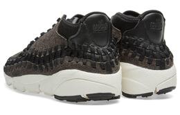 Кроссовки Air Footscape Woven Chukka SE Black/Black-Ivory Nike 857874-001 | gray white