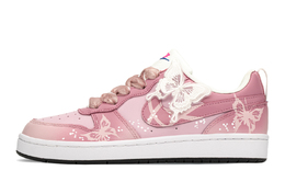 Кроссовки для скейтборда Court Borough женские, низкие, фиолетовый/розовый Nike dv5456-108(teama-粉蝶轨迹s-box) | pink purple