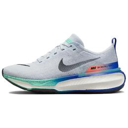 Кроссовки ZoomX Invincible Run 3 Pure Platinum Bright Mango Cool Mint Nike, серый/синий hf4904-043 | gray blue