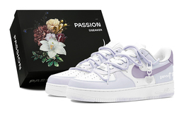 Мужские кроссовки для скейтбординга Nike Air Force 1, Lavender cw2288-111(teams-夏日紫葡萄男s-box) | lavender