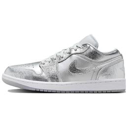 1 Low SE Metallic Silver Women's, кроссовки женские Jordan, цвет Silver White fn5030-001 | silver white