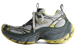 Кроссовки массивные Balenciaga мужские, серый / желтый 792779w2mv21097 | gray/yellow