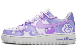 Кроссовки Air Force 1 для скейтбординга, унисекс, низкие, темно-фиолетовый Nike cw2288-111(team400-怦然心动男女款紫) | white/purple