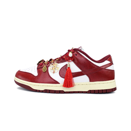 Nike Кроссовки для скейтбординга Dunk Slip с низким верхом, женские, красные, белые fj4555-100（team737-与爱同行） | red white