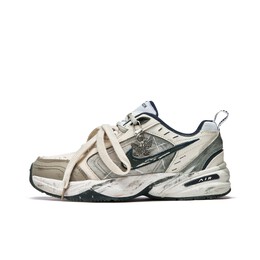 Кроссовки Air Monarch 4 Chunky унисекс с низким верхом бежево-коричневого цвета Nike 415445-102(teamm-格林系) | rice dumpling color