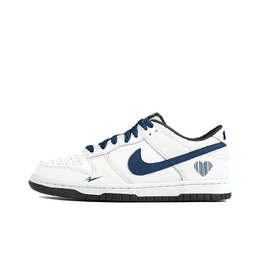 Nike Dunk Противоскользящие Износостойкие Низкие Кроссовки для Скейтбординга Унисекс Белый Синий dd1391-100(team354-就这样) | white blue