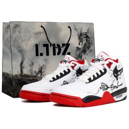 Баскетбольные кроссовки Flight Legacy Vintage унисекс среднего размера, красный Nike bq4212-100(team113-铿锵玫瑰s-box) | white