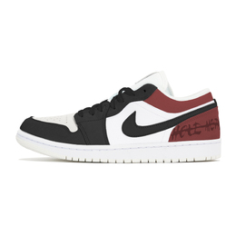 Баскетбольные кроссовки Air 1 Vintage Unisex Low-Go Red Jordan, белый cv3043-100(team210-合成者) | white