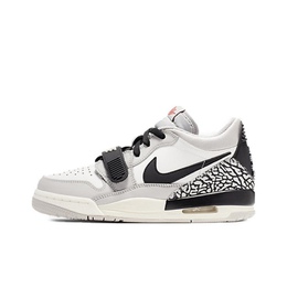 Баскетбольные кроссовки Legacy 312 Vintage женские с низким верхом Core Black / Cloud White / Team Shock Pink 2 Jordan cd9054-101(team15-反叛甜心) | black/white/pink