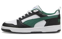Puma Кроссовки Rebound V6 Low 'White Black Green' 392328-23 | white black green