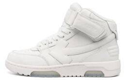 Кроссовки женские Off-White Out Of Office средней высоты, белый / серый owia275c99lea0020101 | white gray