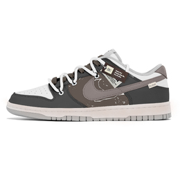 Кроссовки Nike Dunk Skateboard Shoes Unisex Low-Top Black dd1391-103(team210-银河预报) | white