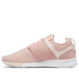 Кроссовки нубук 247 розовые New Balance, розовый wrl247yc | pink