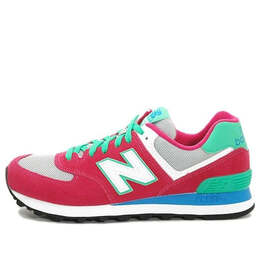 Кроссовки 574 New Balance, красный wl574cpv | pinkred/green