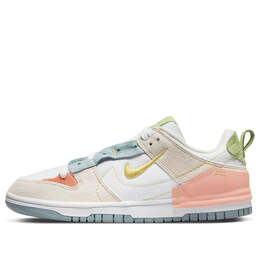 Кроссовки данк лоу срыв 2 Nike, белый dv3457-100 | white/tan-orange