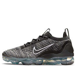 Кроссовки air vapormax 2021 flyknit Nike, черный dh4088-003 | black/white