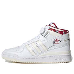 Кроссовки thebe magugu x forum mid Adidas, белый gy9556 | white/red