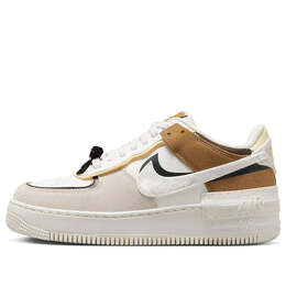 Кроссовки air force 1 shadow Nike, белый fb1857-111 | white/gray/brown/black