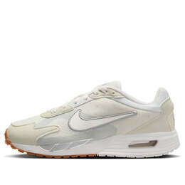 Кроссовки air max solo Nike, белый fn0784-104 | summit white/metallic silver/gum light brown/sail