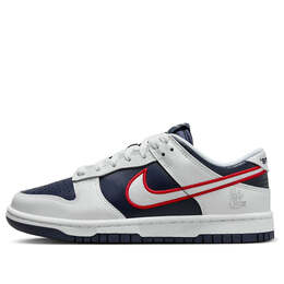 Кроссовки данк лоу Nike, белый dz2780-100 | white/univ red-obsdn-wlf gry