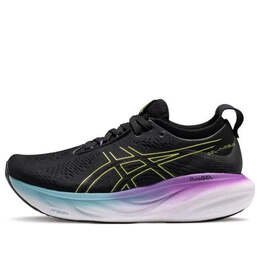 Кроссовки гель нимбус 25 Asics, черный 1012b356-004 | black/glow yellow