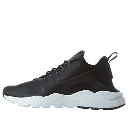 Кроссовки air huarache run ultra premium Nike, черный 859511-001 | black/dark grey-white