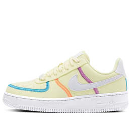 Кроссовки air force 1 lx Nike, зеленый dd0226-700 | life lime/photon dust/laser blue/hyper orange/cactus flower/summit white