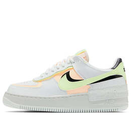 Кроссовки air force 1 low shadow Nike, белый ci0919-107 | summit white/crimson tint/black/barely volt