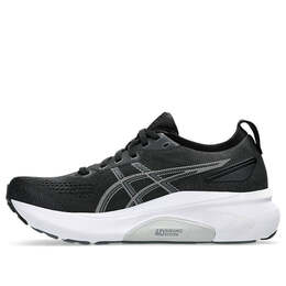 Кроссовки гелевые kayano 31 широкие кроссовки Asics, черный 1012b671-002 | black/silver/grey/white
