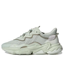Кроссовки оригиналы ozweego Adidas, зеленый gw6802 | linen green / dash grey / feather grey