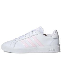 Кроссовки neo grand court base 2.0 shoes Adidas, белый gw9260 | cloud white / almost pink / cloud white