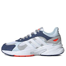 Кроссовки neo crazychaos shadow Adidas, белый fx0261 | white/gray/blue