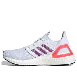 Кроссовки ультрабуст 20 Adidas, белый eg0726 | white/purple/red