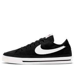 Кроссовки Court Legacy Canvas Nike, черный cz0294-001 | black/white